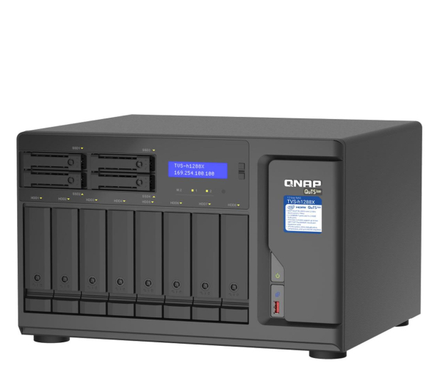 QNAP Serwer NAS TVS-h1288X-W1250-16G 12x0HDD Intel XeonW-1250 - 1262665 - zdjęcie 5